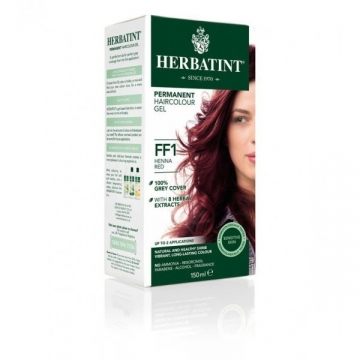 HERBATINT Permanentní barva na vlasy červená henne FF1