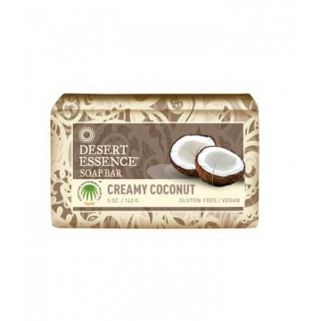 Desert Essence Tuhé mýdlo - krémový kokos