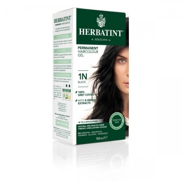HERBATINT Permanentní barva na vlasy černá 1N